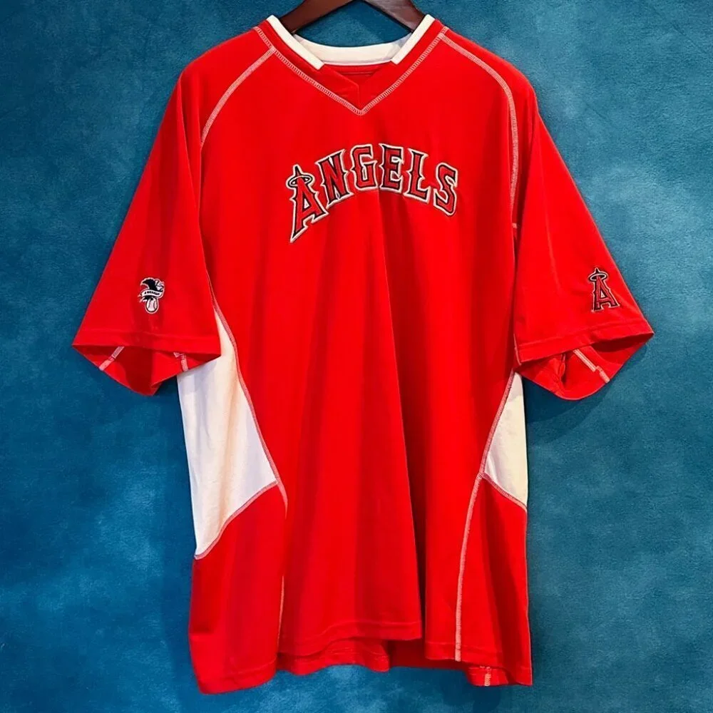 Collection of Anaheim Angels Athletic Wear (2XL)